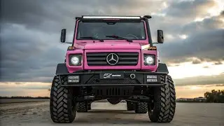 Обзор 2025 Mercedes Unimog Camper! | Роскошный розовый внедорожный дом на колёсах |Уникальный кемпер