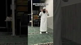 🏃Rushing to pray? Learn the sunnah way!✨ #Islam #Hadith #Sunnah #Prayer #Muslim #IslamicReminder