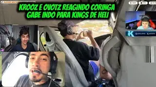 KROOZ E OVOTZ REAGINDO CORINGA GABE INDO PARA KINGS DE HELI