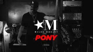 PONY /// Miles Mosley Double Bass Cover