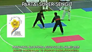 Final Super Sengit Furgon Habbil Winata/Indonesia vs Brunei Darusallam - Asean Scholl Games 2025