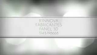 Instalacion panel 3d wall  R'INNOVA