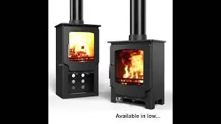 Saltfire Stoves || Scout Series - Wood-Burning & Multi-Fuel Stoves || eFireplaceBoutique