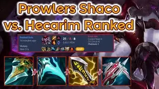 Prowlers Crit Shaco vs. Hecarim - S13 Ranked [League of Legends] Full Gameplay - Infernal Shaco