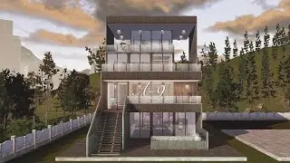 LifeAfter Manor Design - Simple Modern Manor