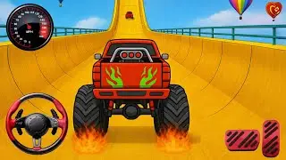 Car game - Monster Truck Mega Ramp Extreme Racing - Car game #594 - Android Gameplay