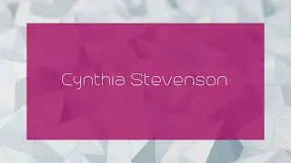 Cynthia Stevenson - appearance