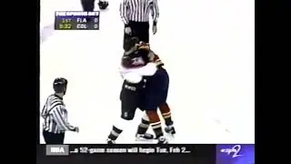 Chris Drury Vs. Dave Gagner & Scott Parker Vs. Peter Worrell Jan. 6th, 1999 (Hi-Lites)