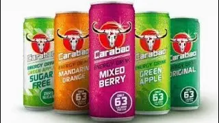 Energy Drink Original Flavour Carabao Taste Test and Reviews the Reject Shop Product from Thailand