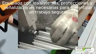 CDR Maquinaria Aluminio, Hierro y PVC. Punzonadora Hidr&aacute;ulica PLA-606