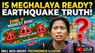 ZONE V EXPOSED: Is Meghalaya Ready for a 6.7+ Earthquake? 📉 (Go Ask Your School These 3 Questions!)