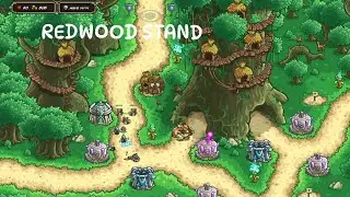 Kingdom Rush Origins - Redwood Stand - Veteran 3 Stars