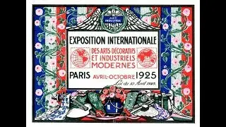 PARIS 1925 EXPOSITION INTERNATIONALE des Arts d&eacute;coratifs et industriels.     #parisretro #retroparis