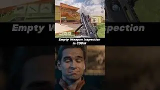 CODM vs Warzone Mobile Empty Weapon Inspection!!! #codm #warzonemobile #shorts