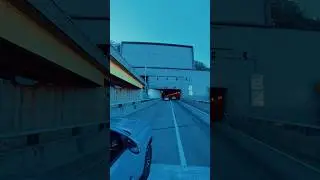 Pittsburgh Lights: Fort Pitt Tunnel Drive! 🌉 #shorts