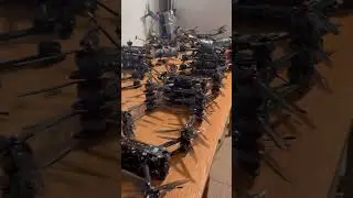 Production of Ukrainian kamikaze drones in the combat zone by the group 