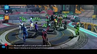 Marvel Strike Force DD5 cosmic node 12. Almost through hydra wave