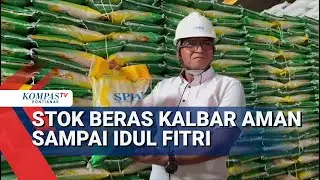Perum Bulog Kantor Wilayah Kalbar Pastikan Stok Beras Aman & Mencukupi Hingga Idul Fitri