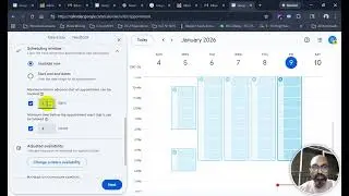 Scheduling Page using Free Google Calendar