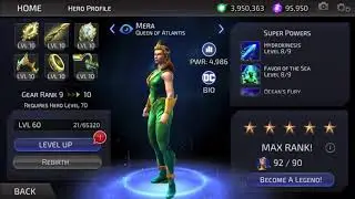 DC LEGENDS - MERA BECOMING A LEGENDARY HERO