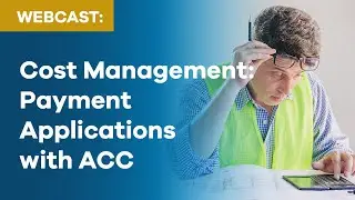 Cost Management - Payment Applications with Autodesk Construction Cloud