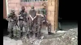 IAT Recon Team clearing building off Baloons(Airsoft)