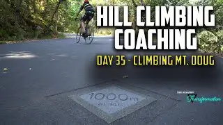 Climbing Mt  Doug on a Bicycle | Cyling Training with B78 Coaching