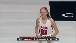 Hancock Owls GBB vs Mayer Lutheran 2022 Class A State Semifinal