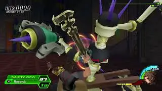 Kingdom Hearts Birth By Sleep Final Mix (PS4) Boss #1 - Wheel Master