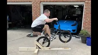 TUTORIAL - BMX Manual Rig - Get better at manuals and wheelies