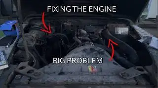 Trying to fix the engine on the Land Rover Defender part 1