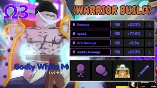 I Made The STRONGEST MAXED OUT &Omega;3 GODLY WHITEBEARD - Anime Champions Simulator