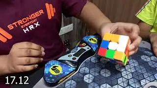 18.86 Official 3x3 One-Handed Average