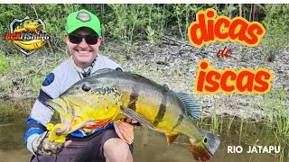 Iscas artificiais usadas no rio Jatapu (Pousada Gigantes da Amaz&ocirc;nia - Ecofishing)