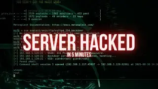 How to Hack a Network Server Under 5 Minutes (EASY)