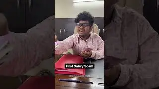 First salary scam 🤑🤣🤣😘🔥 /#funnyvedio )#funny)#bbkivines