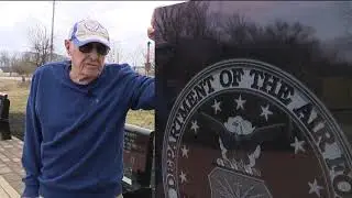 Monument in Medina County for Gold Star military families damaged by vandals