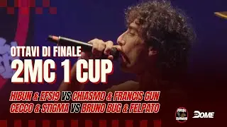 CHIASMO & FRANCIS GUN vs HIBUN&EFSI9 /  BRUNO BUG & FELPATO vs CECCO&STIGMA - OTTAVI - Rap Battle