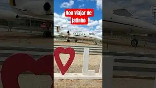 Meu jatinho chegou, vou viajar kk
