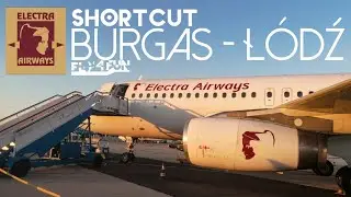 8| Fly4fun | SHORTCUT |Burgas - Ł&oacute;dź |  Airbus A320-232 Electra Airways LZ-EAC