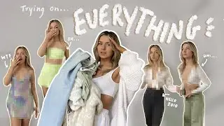 ПРИМЕРЯЮ ВСЕ, ЧТО У МЕНЯ ЕСТЬ *масштабная уборка и расхламление шкафа*