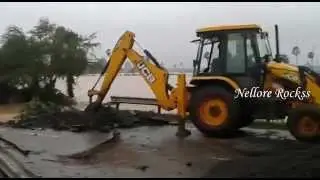 NATIONAL HIGHWAY DAMAGE DUE TO HEAVY RAINS , Nellore