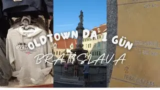 OLDTOWN'DA 1 GÜN SİZLERE OLDTOWN'U GEZDİRİYORUM. #oldtown #slovakia #bratislava