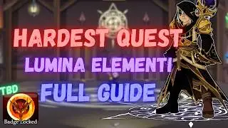 Руководство по квесту AQW Lumina Elementi № 70 (Самый сложный квест)