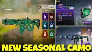New Seasonal Camo Golden Emerald in Season 1 | COD Mobile