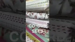 Co-ord sets RUNNING FABRIC