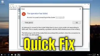 How To Fix Unable to Stop Service, the Operation Could Not Be Completed