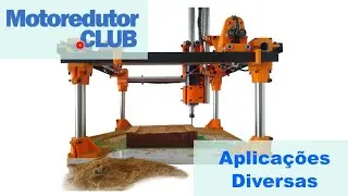 CNC 3 em 1 - Aplicações para Router, Laser e Impressora 3D