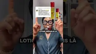 LA LOTION DERMALISS sur le visage