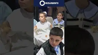 Антиармянская церемония в Гяндже &ndash; Алиев с женой показали кулаки